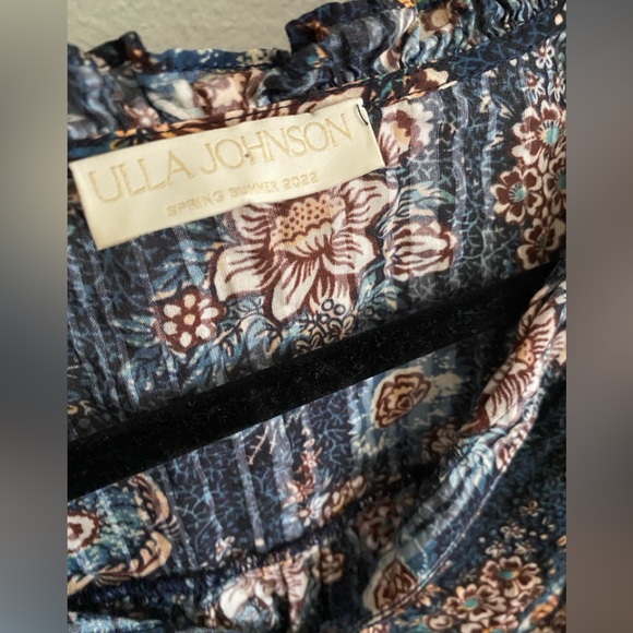 Ulla Johnson Blouse Floral Ruffles XS/S Boho Manet Top - Picture 5 of 6